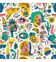 Doodle Patterns - Hand-Drawn Vector Illustrations