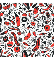 Doodle Patterns - Hand-Drawn Vector Illustrations