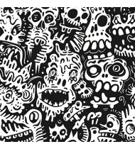 Doodle Patterns - Hand-Drawn Vector Illustrations