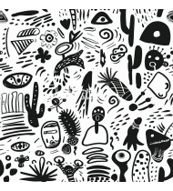 Doodle Patterns - Hand-Drawn Vector Illustrations