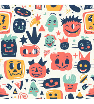 Doodle Patterns - Hand-Drawn Vector Illustrations