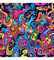 Doodle Patterns - Hand-Drawn Vector Illustrations