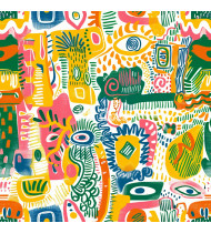 Doodle Patterns - Hand-Drawn Vector Illustrations