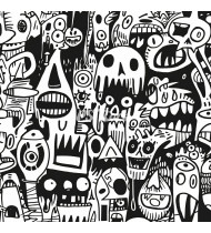 Doodle Patterns - Hand-Drawn Vector Illustrations