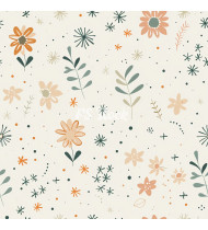 Feminine Patterns - Hand-Drawn Vector Illustrations