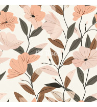 Feminine Patterns - Hand-Drawn Vector Illustrations