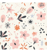 Feminine Patterns - Hand-Drawn Vector Illustrations