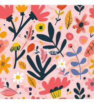 Feminine Patterns - Hand-Drawn Vector Illustrations