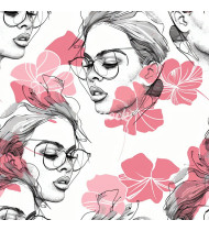 Feminine Patterns - Hand-Drawn Vector Illustrations