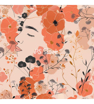 Feminine Patterns - Hand-Drawn Vector Illustrations