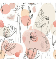 Feminine Patterns - Hand-Drawn Vector Illustrations