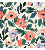 Feminine Patterns - Hand-Drawn Vector Illustrations