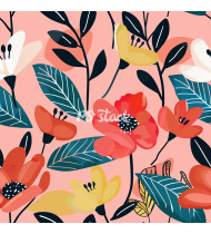 Feminine Patterns - Hand-Drawn Vector Illustrations