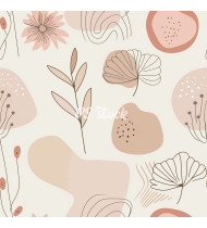 Feminine Patterns - Hand-Drawn Vector Illustrations