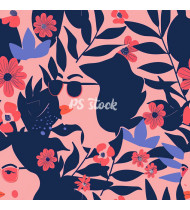 Feminine Patterns - Hand-Drawn Vector Illustrations