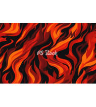 Fire Patterns - Hand-Drawn Vector Illustrations