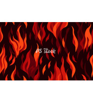 Fire Patterns - Hand-Drawn Vector Illustrations