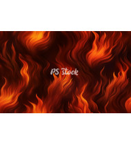 Fire Patterns - Hand-Drawn Vector Illustrations