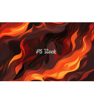 Fire Patterns - Hand-Drawn Vector Illustrations