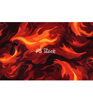 Fire Patterns - Hand-Drawn Vector Illustrations