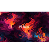 Fire Patterns - Hand-Drawn Vector Illustrations