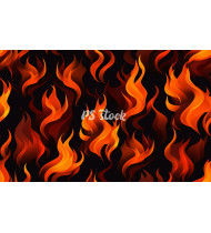 Fire Patterns - Hand-Drawn Vector Illustrations