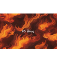 Fire Patterns - Hand-Drawn Vector Illustrations