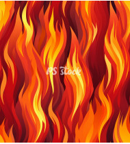 Fire Patterns - Hand-Drawn Vector Illustrations