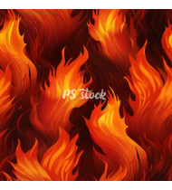 Fire Patterns - Hand-Drawn Vector Illustrations