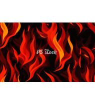 Fire Patterns - Hand-Drawn Vector Illustrations