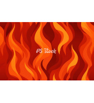 Fire Patterns - Hand-Drawn Vector Illustrations