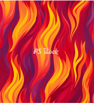 Fire Patterns - Hand-Drawn Vector Illustrations