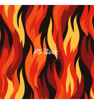 Fire Patterns - Hand-Drawn Vector Illustrations