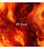 Fire Patterns - Hand-Drawn Vector Illustrations