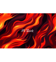 Fire Patterns - Hand-Drawn Vector Illustrations