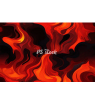 Fire Patterns - Hand-Drawn Vector Illustrations