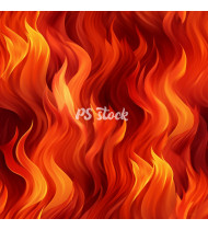 Fire Patterns - Hand-Drawn Vector Illustrations