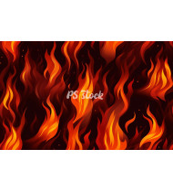 Fire Patterns - Hand-Drawn Vector Illustrations