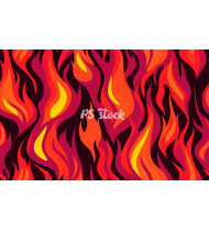 Fire Patterns - Hand-Drawn Vector Illustrations