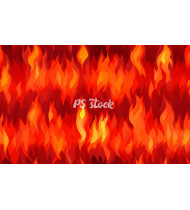 Fire Patterns - Hand-Drawn Vector Illustrations