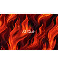 Fire Patterns - Hand-Drawn Vector Illustrations