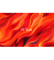 Fire Patterns - Hand-Drawn Vector Illustrations