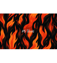 Fire Patterns - Hand-Drawn Vector Illustrations