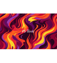 Fire Patterns - Hand-Drawn Vector Illustrations