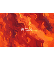 Fire Patterns - Hand-Drawn Vector Illustrations