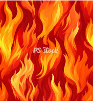 Fire Patterns - Hand-Drawn Vector Illustrations