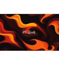 Fire Patterns - Hand-Drawn Vector Illustrations