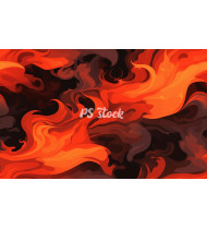 Fire Patterns - Hand-Drawn Vector Illustrations