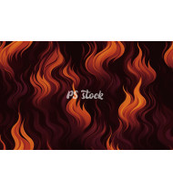 Fire Patterns - Hand-Drawn Vector Illustrations