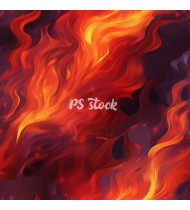 Fire Patterns - Hand-Drawn Vector Illustrations